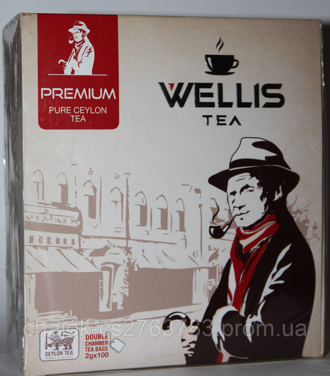 Чай Wellis Premium, 100 пак.