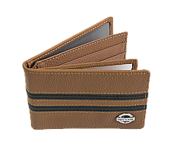 Шкіряна обкладинка для прав Carrs з логотипом NISSAN коричнева (NIS09), фото 3