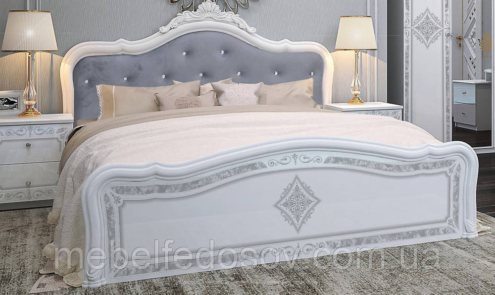 Ліжко двоспальне 180 Луїза (Міро Марк/MiroMark) Люкс, фото 1