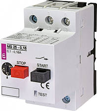 Автоматичні вимикачі для захисту двигунів MS