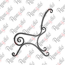 Боковина лавки 890х800х20 Арт. 67.002