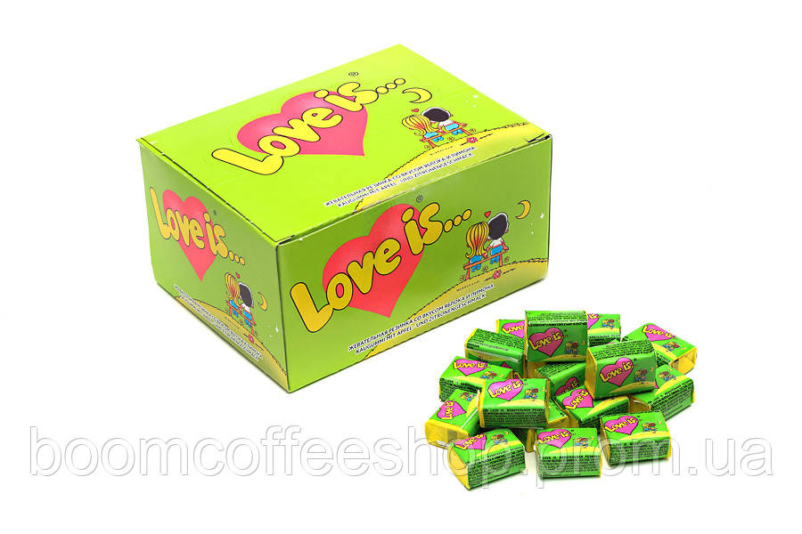 Жвачка Love is (Лав из) Яблоко лимон 100 шт. (ID#705744804), цена: 190 ...