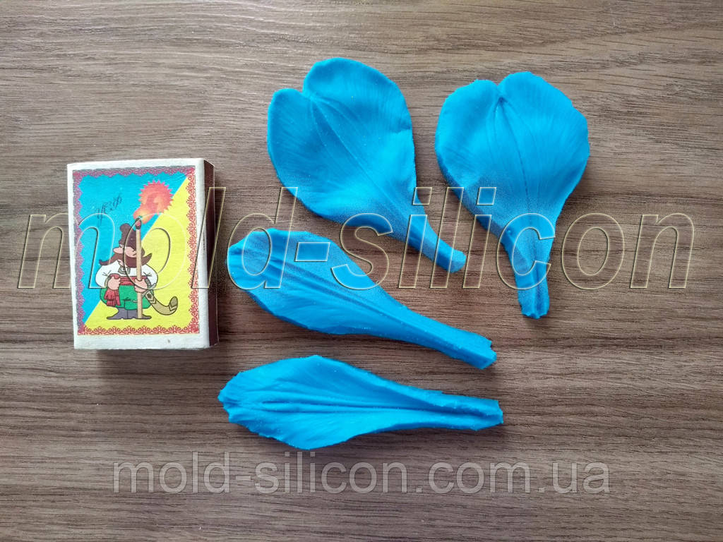 Силіконовий вайнер "Пелюстки альстромерії", фото 1