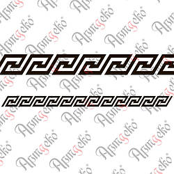 Меандр похилий 1205х75х3 Арт. 69.002.03