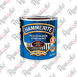 Фарба Hammerite глянсова темно-коричнева 0,700 л Арт. 80.022