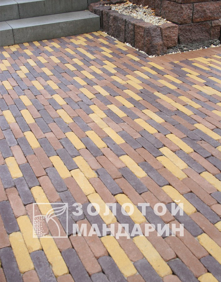 Тротуарная плитка Антик Барселона 60 мм купить в Киеве, цена в интернет ...