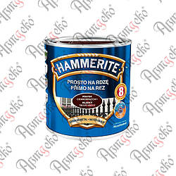 Фарба Hammerite глянсова темно-коричнева 2,5 л Арт. 80.022.01