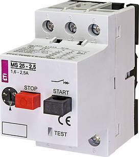 Автоматичний вимикач захисту двигуна MS25-2,5