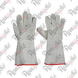Рукавиці (краги)"Intertool"замшеые (білі) Арт. 90.402