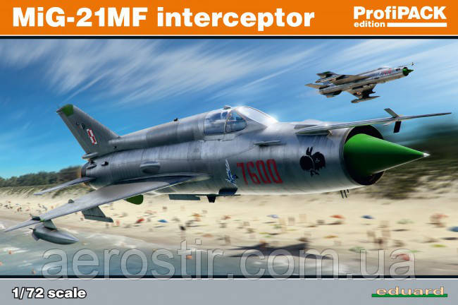 MiG-21MF interceptor 1/72  Eduard 70141