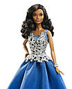 Лялька Барбі Колекційна Святкова 2016 в синьому Barbie Collector Holiday DGX99, фото 3