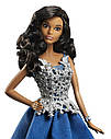 Лялька Барбі Колекційна Святкова 2016 в синьому Barbie Collector Holiday DGX99, фото 4
