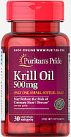Масло кріля Омега-3,Krill Oil 1000 mg, Puritan's Pride, 30 капсул