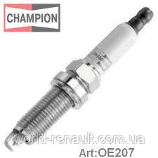 Свічка запалювання на Рено Меган 3, Рено Флюенс 2.0i 16V M4R/CHAMPION OE207, фото 3