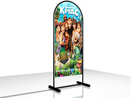 Штендер Т-образный с полукругом, формат 600х1500 мм Ташута  (11-51072)