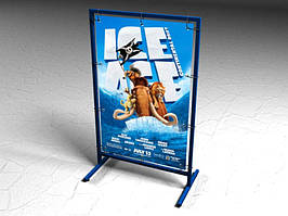 Штендер (мимоход) Т-образный, баннерный,  600х900 мм Ташута  (11-51090)