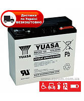 Аккумулятор Yuasa REC10-12 ... REC80-12, NPC24-12 ... NPC100-12. Необслуживаемый свинцово-кислотный