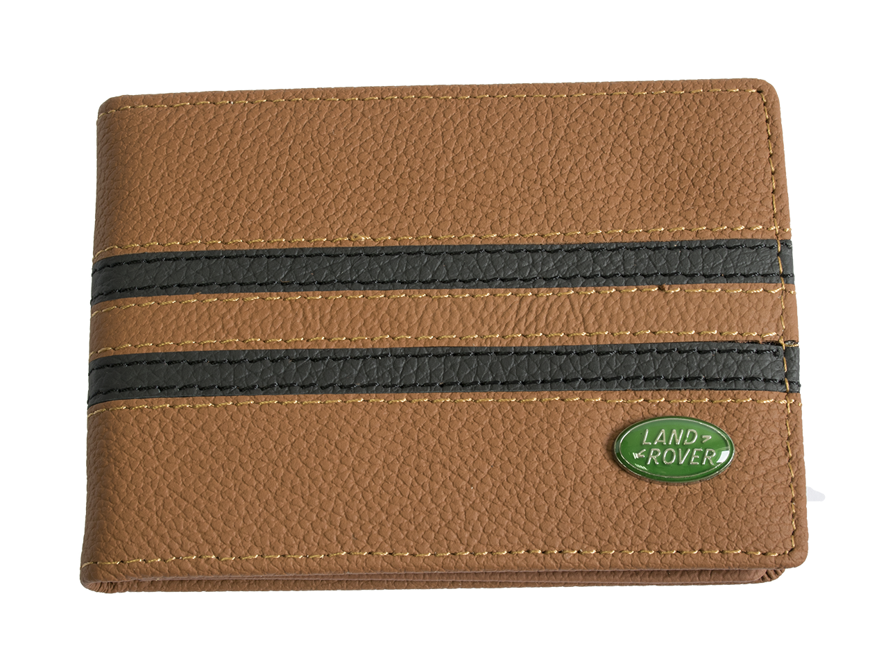 Шкіряна обкладинка для прав Carrs з логотипом LAND ROVER коричнева (LR15), фото 1