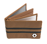 Шкіряна обкладинка для прав Carrs з логотипом RENAULT коричнева (REN20), фото 3