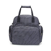 Сумка SUNROZ Mummy Bag мультифункциональный органайзер для мамы с ковриком для пеленания Черный (SUN0632)