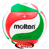 Волейбольний м'яч Molten PU V5M3500 (PU, №5, 3 шари, клеєний)