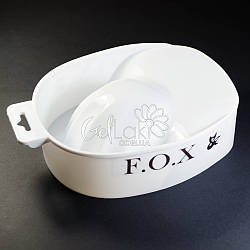 Ванночка для манікюру FOX (біла)