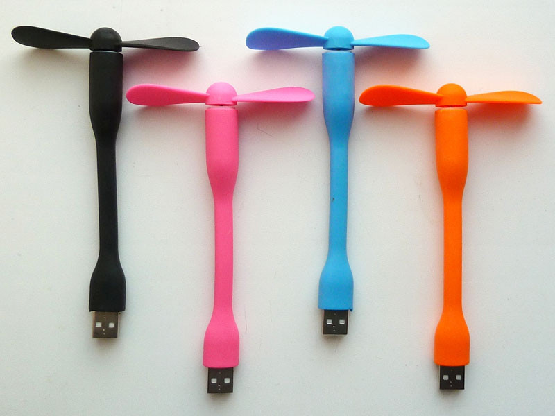Портативний, гнучкий USB міні вентилятор кольорові