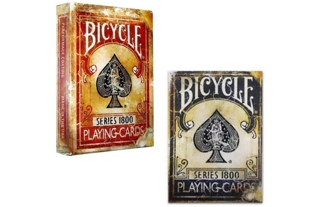 Карты Bicycle Vintage 1800 Blue от Ellusionist - фото 4 - id-p706012324