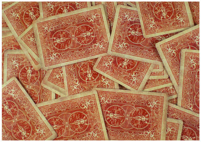 Карты Bicycle Vintage 1800 Red от Ellusionist - фото 3 - id-p706012322