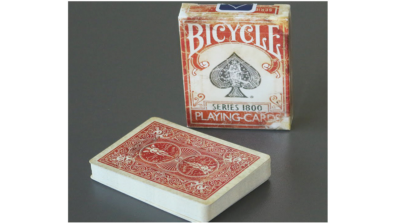 Карты Bicycle Vintage 1800 Red от Ellusionist - фото 4 - id-p706012322