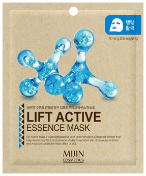 Тканинна маска для обличчя Mijin Essence Mask Lift Active Ліфтинг 25g