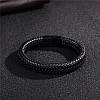 Чоловічий шкіряний браслет Primolux Rock Lux 20.5 - Black, фото 2