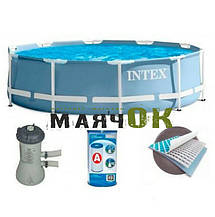 Басейн каркасний Intex 26702, 305х76 см, з фільтром насоса, фото 6