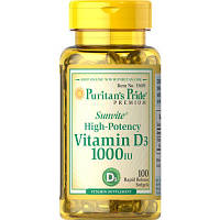 Вітамін Д3 Vitamin D-3 Вітамін Д3 (1000 МО) 100капс.