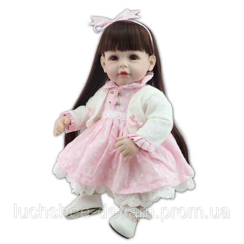 Кукла реборн 52 см девочка Камилла - фото 1 - id-p705468942