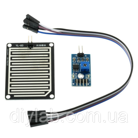 Датчик дощу, снігу, вологи для Arduino