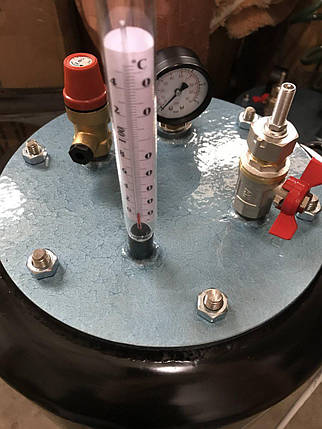 Автоклав газовий для домашнього консервування Утех24 (чорна сталь 2.5 мм / 24 банки 0,5), фото 2