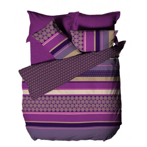 Постільна білизна Le Vele Enna Purple Полуторний