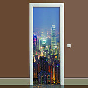 Наклейки на двері