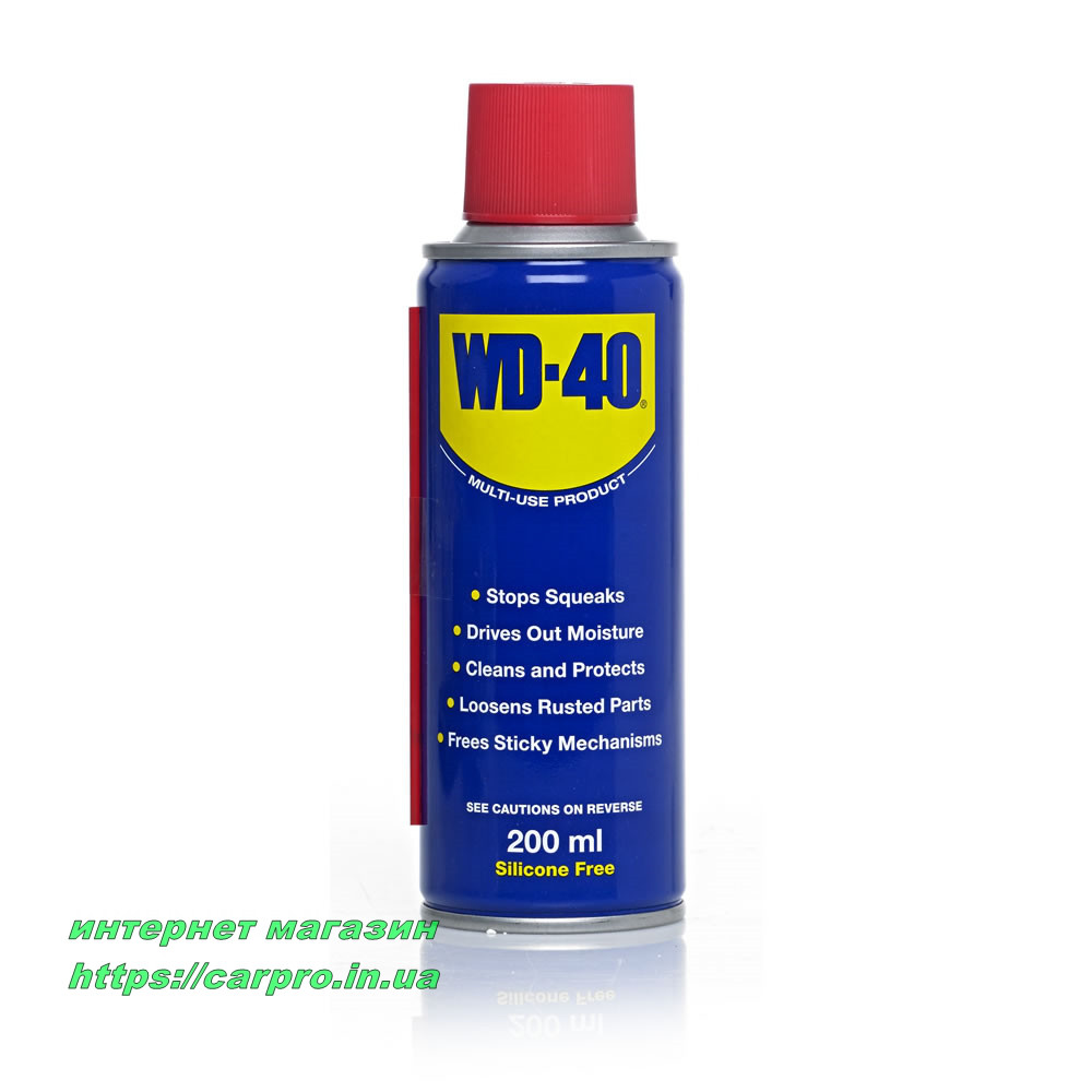 Смазка универсальная в аэрозоле WD-40 200мл. - фото 3 - id-p251914294