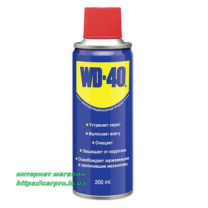 Універсальна змазка в аерозолі WD-40 200мл., фото 2