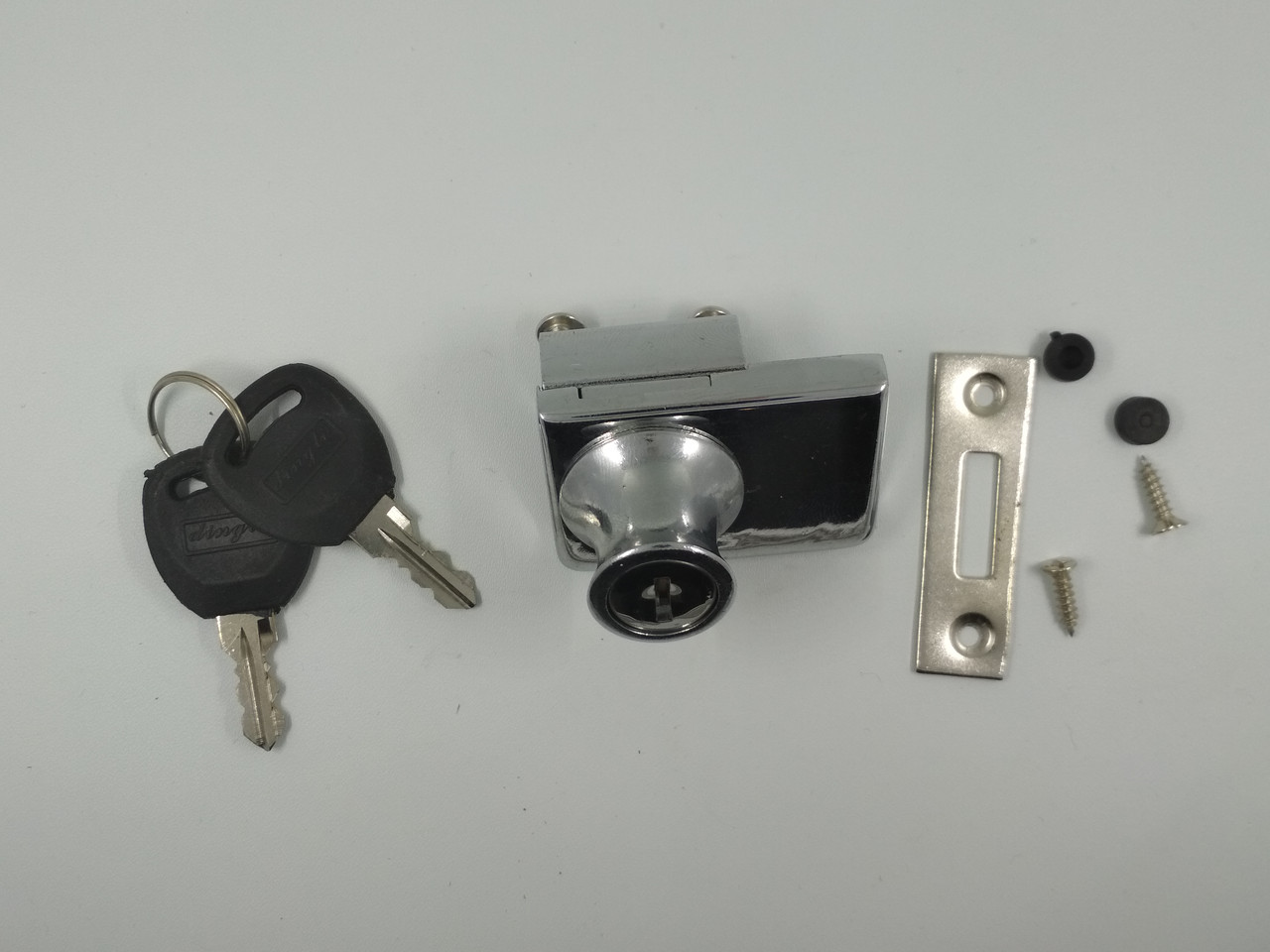 Замок для скла подвійний, фото 1