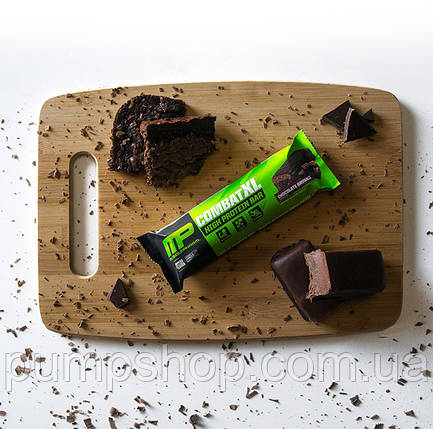 Батончик MusclePharm Combat XL High Protein Bar 90 г (1 шт.), фото 2