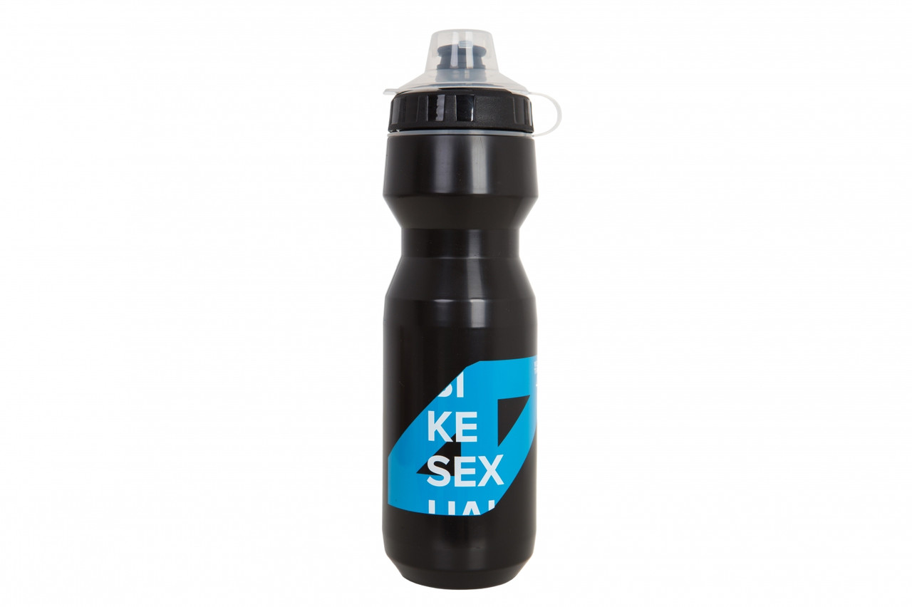 Фляга з ковпачком 750ml DC-BT69 "bike sexual" (чорн.)