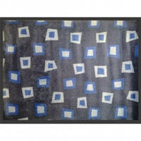 Нейлоновий килимок на гумовій основі, ir.h.ec-90x120-blue