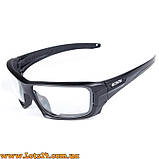 Тактичні балістичні окуляри ESS Rollbar для військових стрільби страйкбола зі змінними лінзами на гумці поляризаційні, фото 9