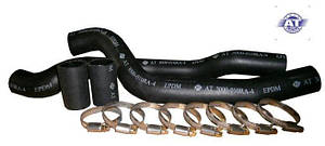 Патрубки радіатора ВАЗ 2110 (комплект+хомути)