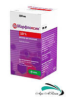 Марфлоксин 10%, 100 мл, ін'єкційний антибіотик, KRKA (Словенія)