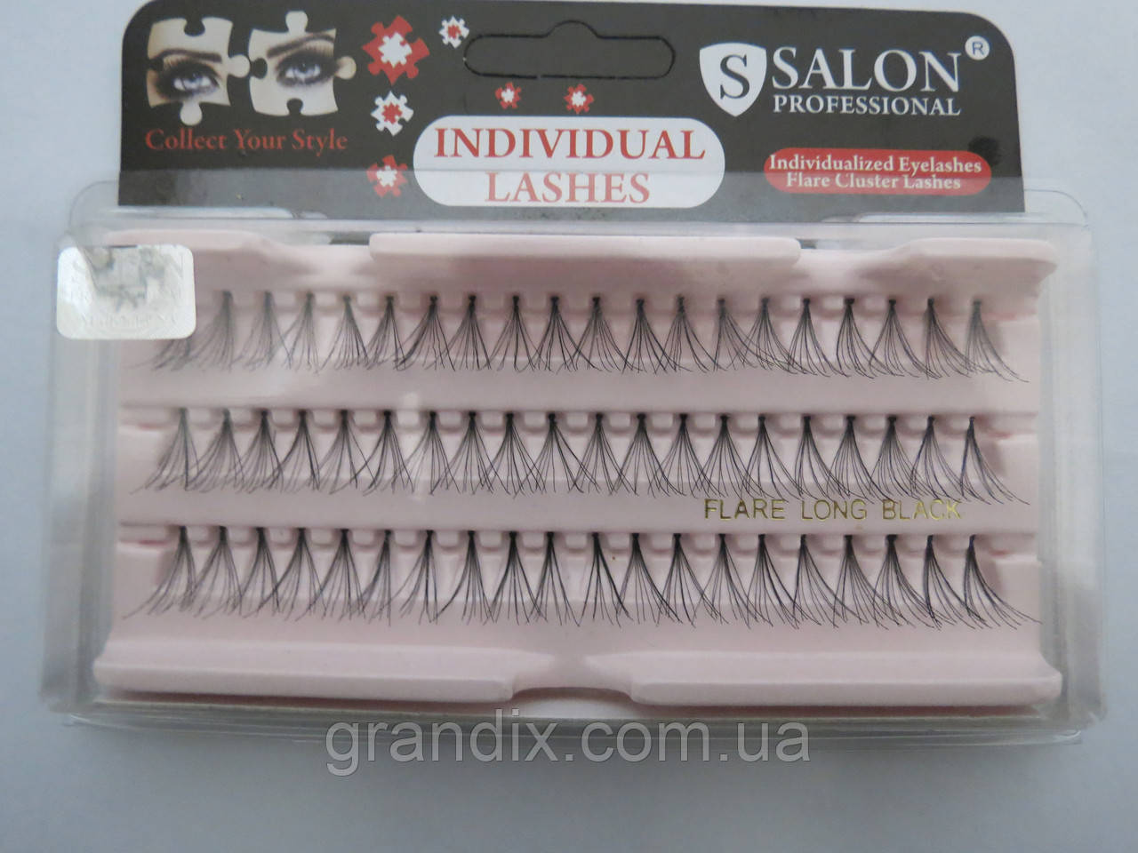 Ресницы Salon professional пучковые, длинные (long) - фото 1 - id-p54419612