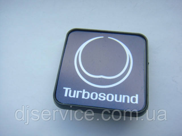 Значок, наклейка, логотип на сітку колонки Turbosound